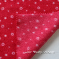 Both side brished and one side Anti-pilling fabric printed polar fabric